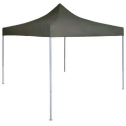 VidaXL Partytent Professioneel Inklapbaar 2x2 M Staal Antraciet