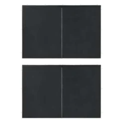 VidaXL Tentwanden Met Ritssluiting PE Antraciet 2 St