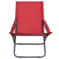 VidaXL Strandstoelen 2 St Inklapbaar Stof Rood 6 VidaXL Strandstoelen 2 St Inklapbaar Stof Rood -Aanbiedingen Tuin Ruimte Winkel 1000009665 0102