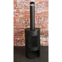 SenS-Line Drumpot Tuinhaard - Zwart -Aanbiedingen Tuin Ruimte Winkel 1000038267 0102