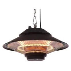 Beliani Terrasverwarmer MERAPI - Zwart Aluminium -Aanbiedingen Tuin Ruimte Winkel 1000038606 0103