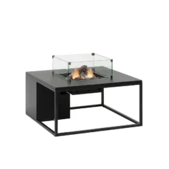 Cosi Fires - Cosiloft Lounge Gas Vuurtafel Black Frame - Black Top - 100 Cm -Aanbiedingen Tuin Ruimte Winkel 1000054091 0103
