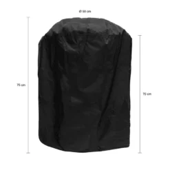 QUVIO Barbecue Beschermhoes - Waterdicht - Rond - Zwart 5 QUVIO Barbecue Beschermhoes - Waterdicht - Rond - Zwart -Aanbiedingen Tuin Ruimte Winkel 1000084505 0102