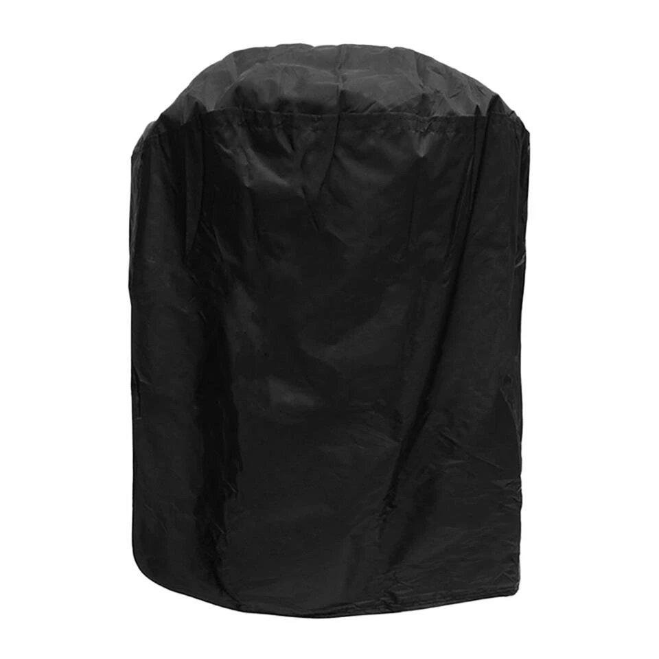 QUVIO Barbecue Beschermhoes - Waterdicht - Rond - Zwart 1 QUVIO Barbecue Beschermhoes - Waterdicht - Rond - Zwart