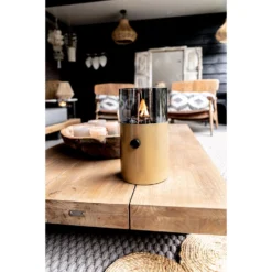 Cosi Fires - Cosiscoop Original Gaslantaarn - Goud -Aanbiedingen Tuin Ruimte Winkel 1000091732 0103