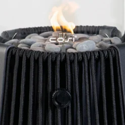 Cosi Fires - Cosiscoop Rope Gaslantaarn - Zwart -Aanbiedingen Tuin Ruimte Winkel 1000091736 0103