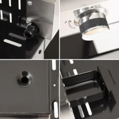 Happy Garden S MÉRIDA - Zwart - Staal -Aanbiedingen Tuin Ruimte Winkel 1000092264 0103