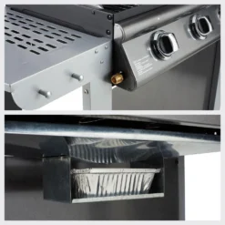 Cook'in Garden Grills FIESTA - Grijs - Staal -Aanbiedingen Tuin Ruimte Winkel 1000092304 0103