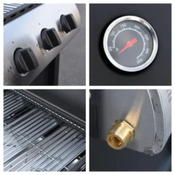 Happy Garden Grills HAWAÏ - Zwart - Staal -Aanbiedingen Tuin Ruimte Winkel 1000092306 0103