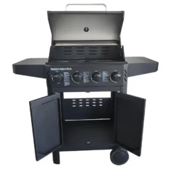 Happy Garden Grills IZALCO - Zwart - Staal -Aanbiedingen Tuin Ruimte Winkel 1000097074 0102
