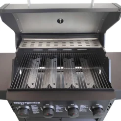 Happy Garden Grills IZALCO - Zwart - Staal -Aanbiedingen Tuin Ruimte Winkel 1000097074 0103