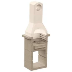 VidaXL Houtskoolbarbecue Met Schoorsteen Beton 6 VidaXL Houtskoolbarbecue Met Schoorsteen Beton -Aanbiedingen Tuin Ruimte Winkel 1146288515 0102