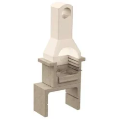 VidaXL Houtskoolbarbecue Met Schoorsteen Beton -Aanbiedingen Tuin Ruimte Winkel 1327700702 0102