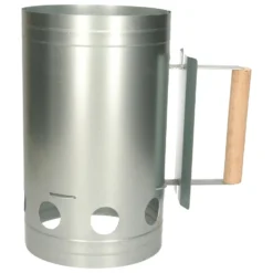 Merkloos Barbecue Briketten Starter Met Houten Handvat