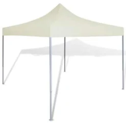 VidaXL Partytent Inklapbaar 3x3 M Crème