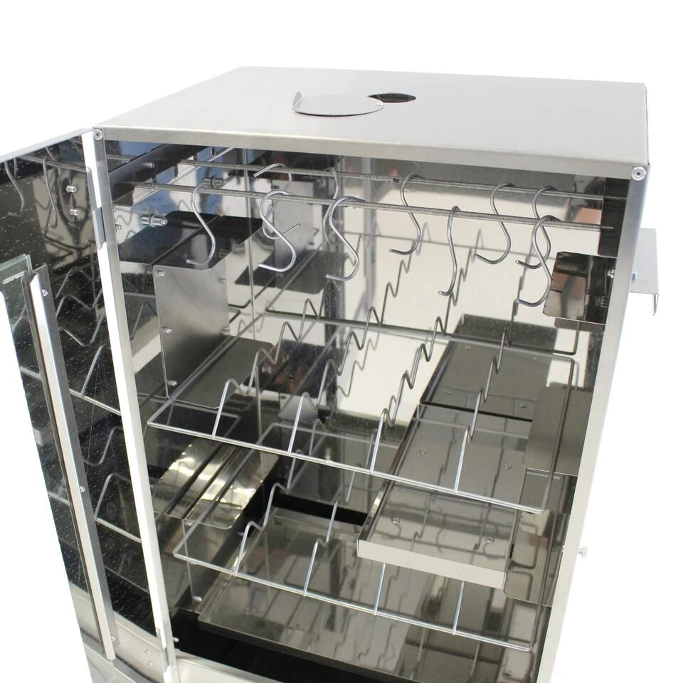 2L Home & Garden Rookoven XL - Zink 4 2L Home & Garden Rookoven XL - Zink - Afbeelding 4