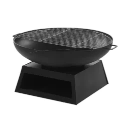 Beliani Vuurkorf Voor Hout SEMERU - Zwart Staal 6 Beliani Vuurkorf Voor Hout SEMERU - Zwart Staal -Aanbiedingen Tuin Ruimte Winkel 1880341404 0102