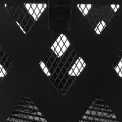 Beliani Vuurkorf Voor Hout MAYON - Zwart Staal -Aanbiedingen Tuin Ruimte Winkel 1933856298 0103