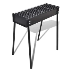 VidaXL Houtskoolbarbecue Staand Vierkant 75x28 Cm