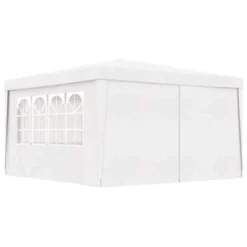 VidaXL Partytent Met Zijwanden Professioneel 90 G/m² 4x4 M Wit -Aanbiedingen Tuin Ruimte Winkel 27afceae95454829b581fc9ecf6b2c7f