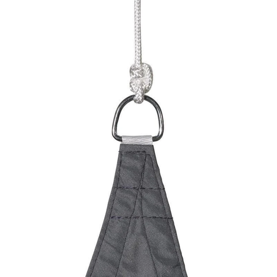 Hesperide Schaduwdoek Curacao - Driehoekig - Grijs - 4x4m 2 Hesperide Schaduwdoek Curacao - Driehoekig - Grijs - 4x4m - Afbeelding 2