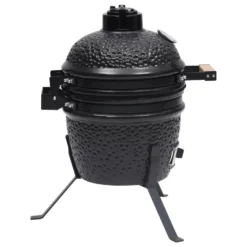 VidaXL Kamado Barbecue 2-in-1 56 Cm Keramiek Zwart -Aanbiedingen Tuin Ruimte Winkel 42d5055d6bb94b8281657ea78d44f1e6