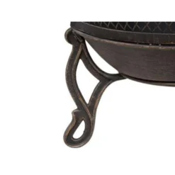 Beliani Vuurkorf Voor Hout TACORA - Messing Staal -Aanbiedingen Tuin Ruimte Winkel 67e751e0cc4f4012935f81d5de60f358