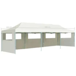 VidaXL Vouwtent Pop-up Met 5 Zijwanden 3x9 M Crème 7 VidaXL Vouwtent Pop-up Met 5 Zijwanden 3x9 M Crème -Aanbiedingen Tuin Ruimte Winkel 748a138a374645438fff6e8ad2e61ec9