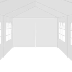 VidaXL Partytent 3x12 M Wit -Aanbiedingen Tuin Ruimte Winkel 75d3eb718226438b850774027f32a36f
