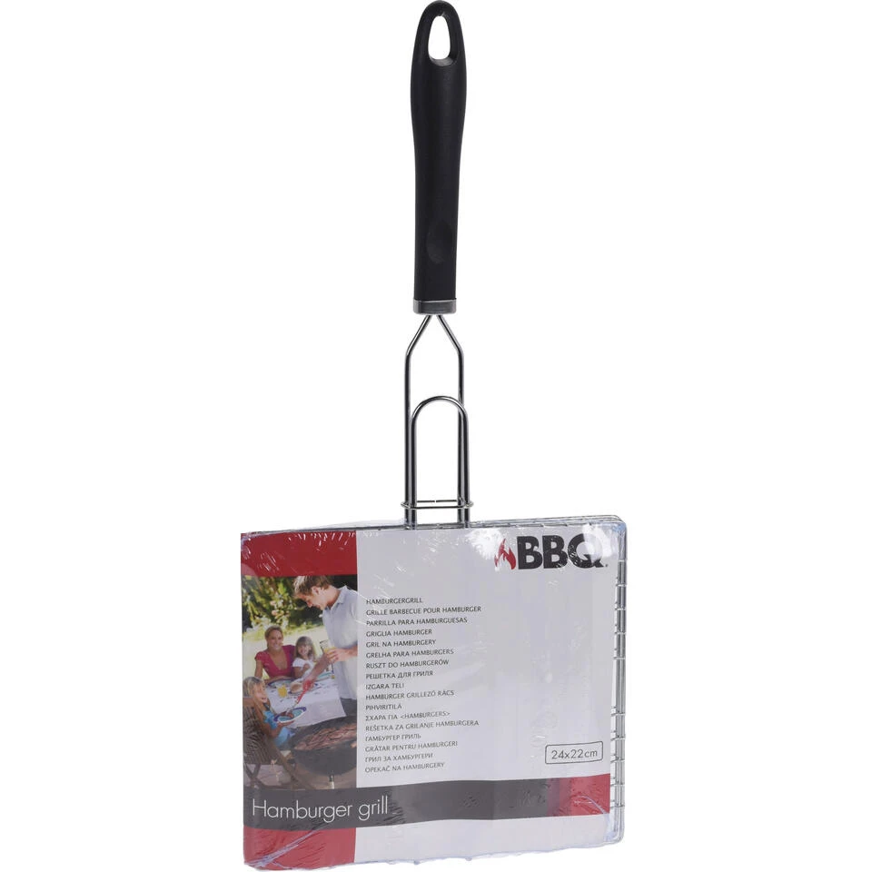 BBQ Collection Grill Klem - Voor Hamburger - 55 Cm 2 BBQ Collection Grill Klem - Voor Hamburger - 55 Cm - Afbeelding 2