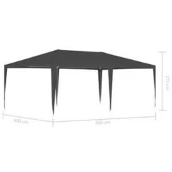 VidaXL Partytent Professioneel 90 G/m² 4x6 M Antraciet -Aanbiedingen Tuin Ruimte Winkel e8edce219dac46498837173b25e4dded