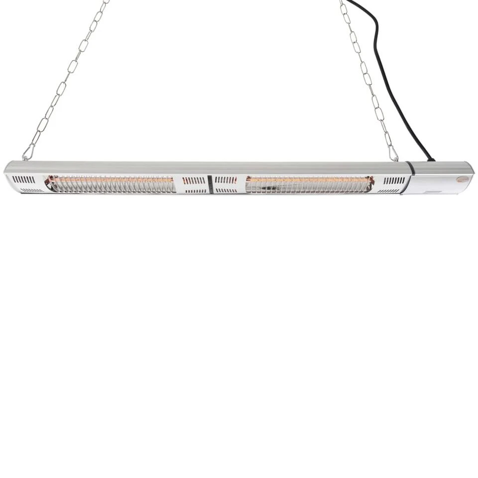 Sunred Terrasverwarmer Hangend Royal Diamond 3000 W Rose Gold Zilver 2 Sunred Terrasverwarmer Hangend Royal Diamond 3000 W Rose Gold Zilver - Afbeelding 2